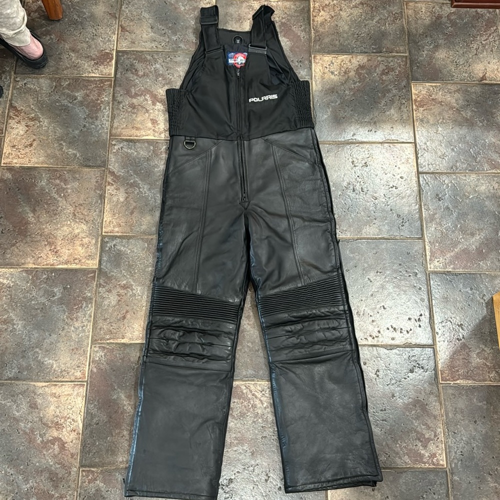 Polaris Men's Black Ski Bib Snow Pants